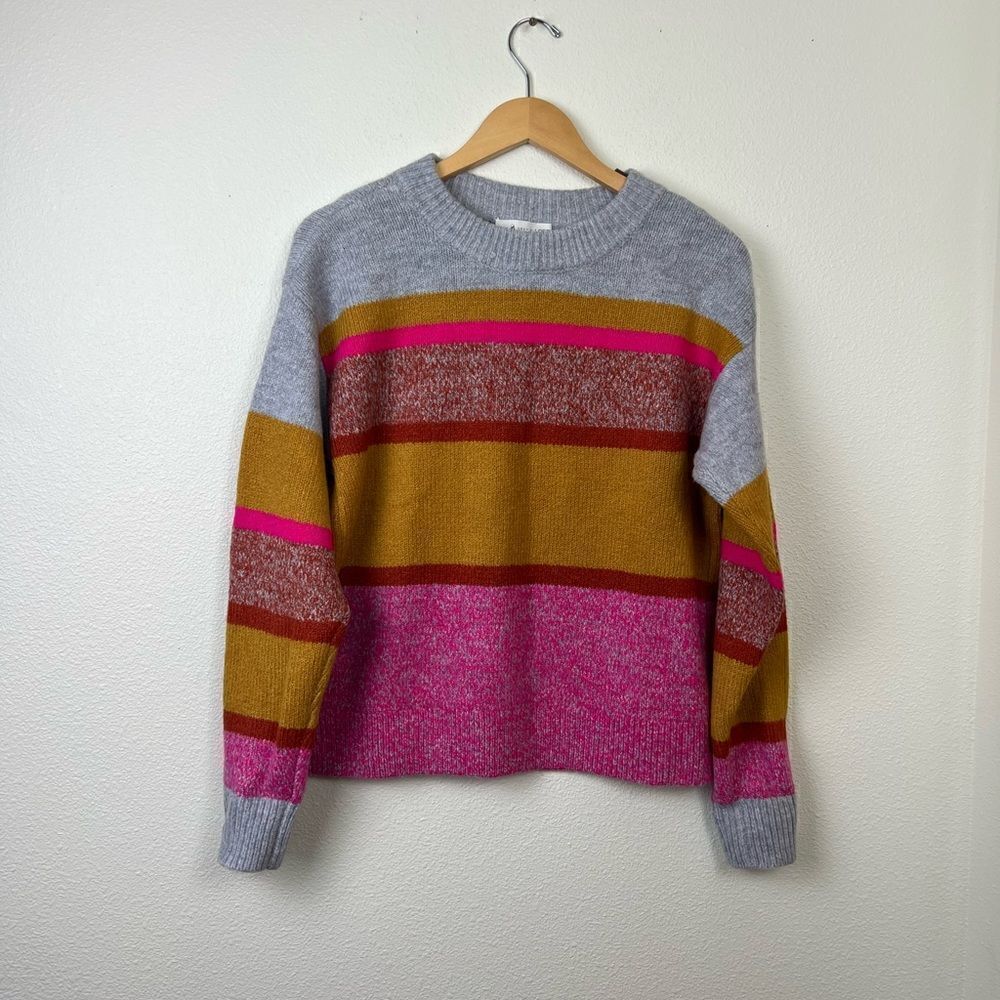 Lou & Grey Striped Sweater size Small - Picture 3 of 8